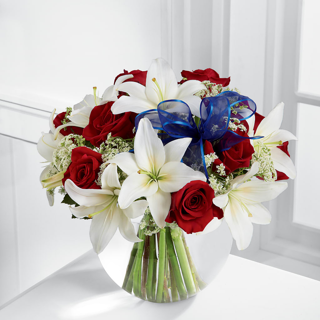 Independence Bouquet – WARD'S FLORIST AND GREENHOUSE, Beverly MA