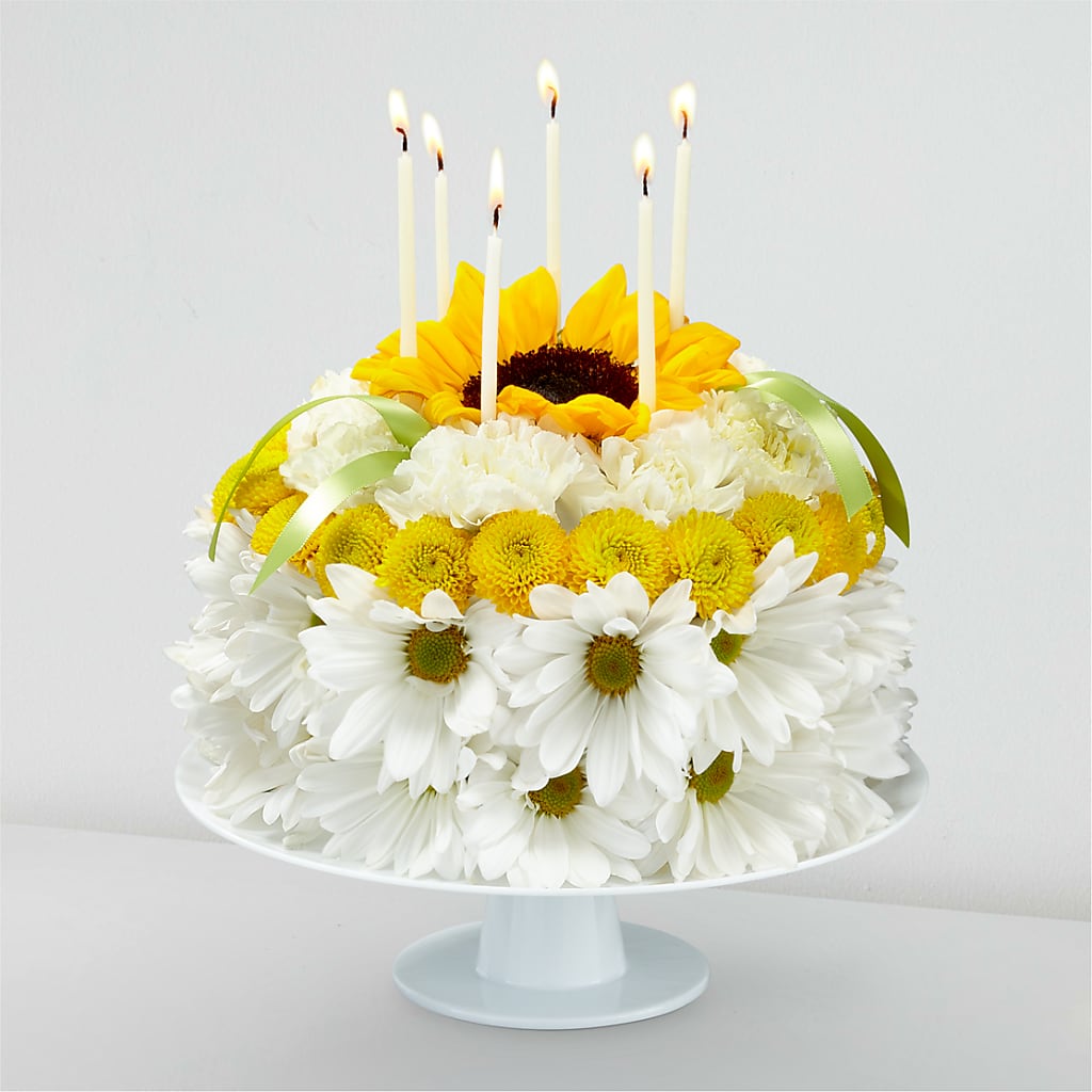 Birthday Smiles Floral Cake – WARD'S FLORIST AND GREENHOUSE, Beverly MA