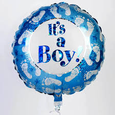 BABY BOY BALLOON – WARD'S FLORIST AND GREENHOUSE, Beverly MA