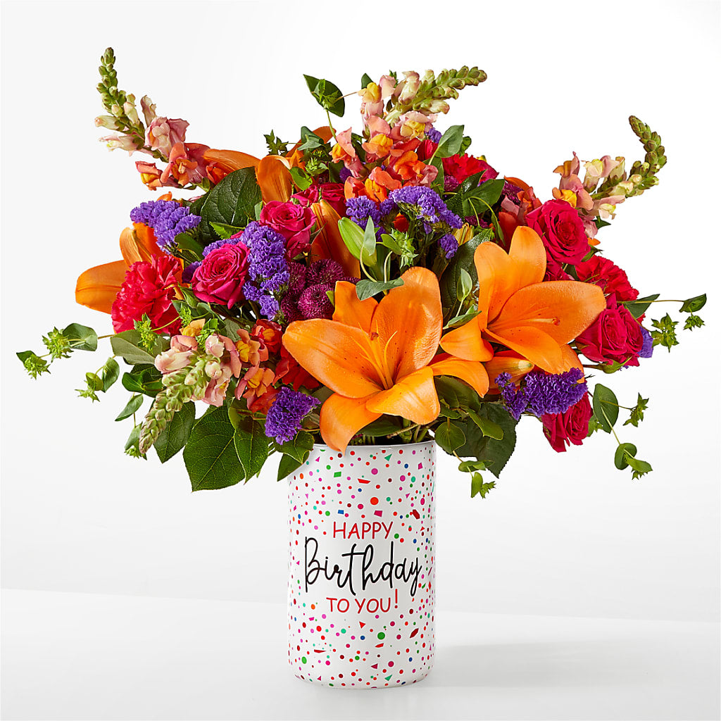 Birthday Palooza Bouquet – WARD'S FLORIST AND GREENHOUSE, Beverly MA