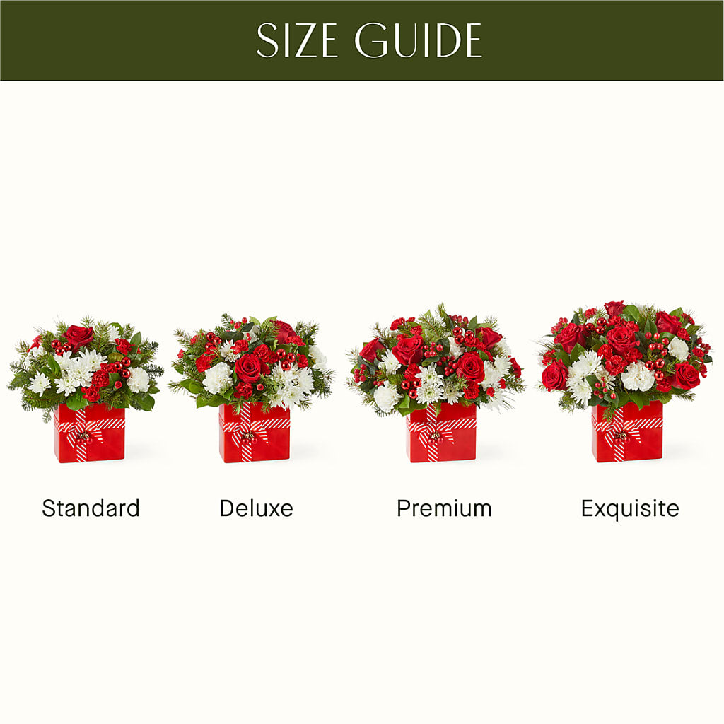 Presents Under the Tree Bouquet – WARD'S FLORIST AND GREENHOUSE, Beverly MA