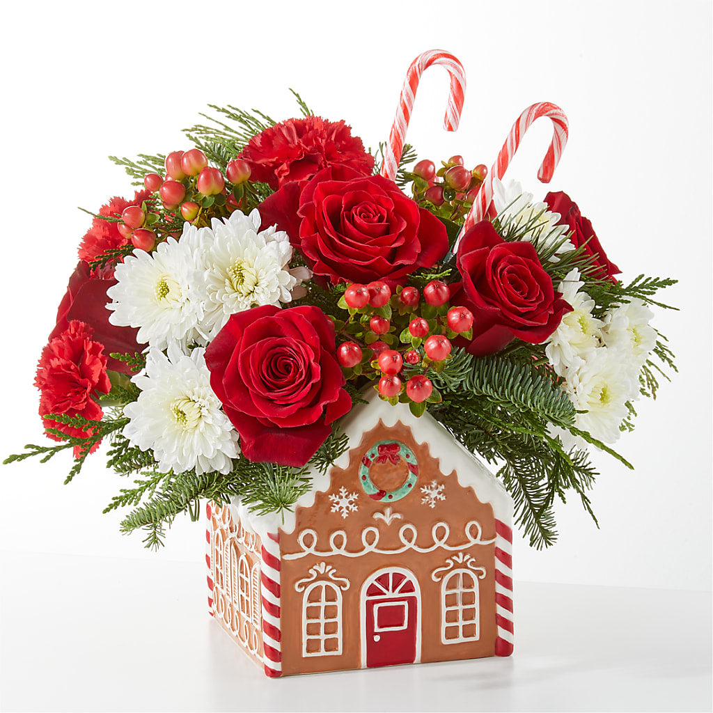 Gingerbread Bakery Bouquet – WARD'S FLORIST AND GREENHOUSE, Beverly MA
