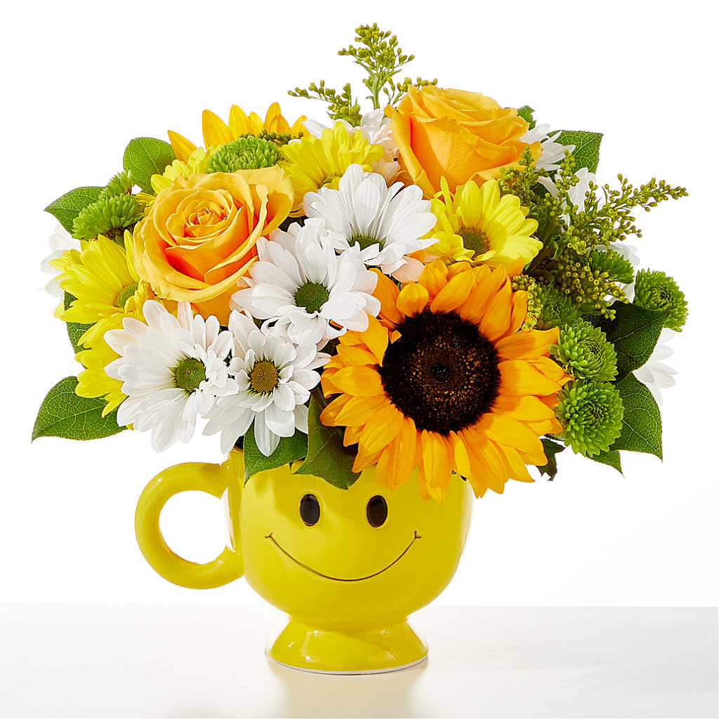 Be Happy Bouquet – WARD'S FLORIST AND GREENHOUSE, Beverly MA