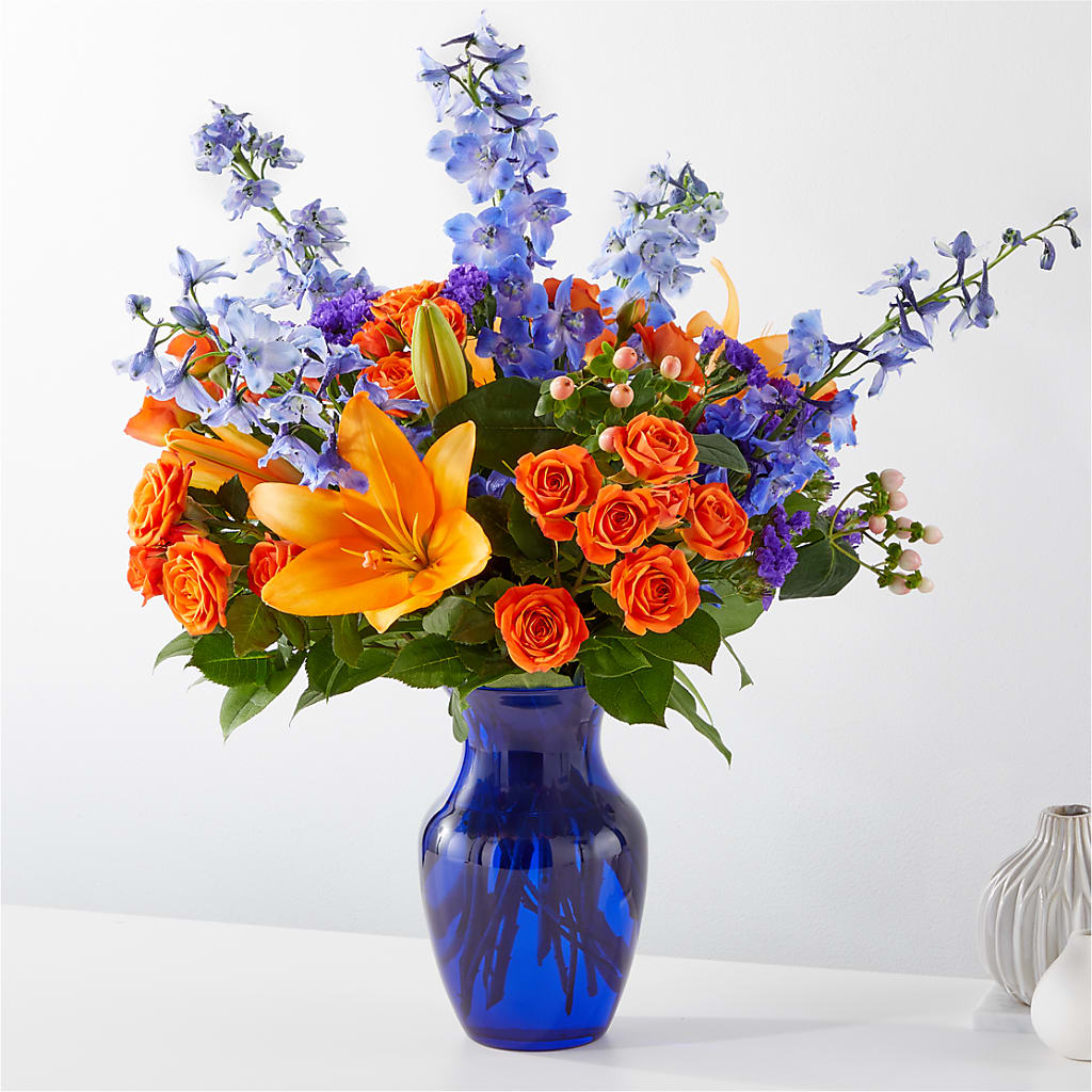 Radiant Citrus Bouquet – WARD'S FLORIST AND GREENHOUSE, Beverly MA