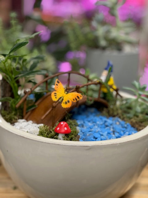 Butterfly Bridge Fairy Garden