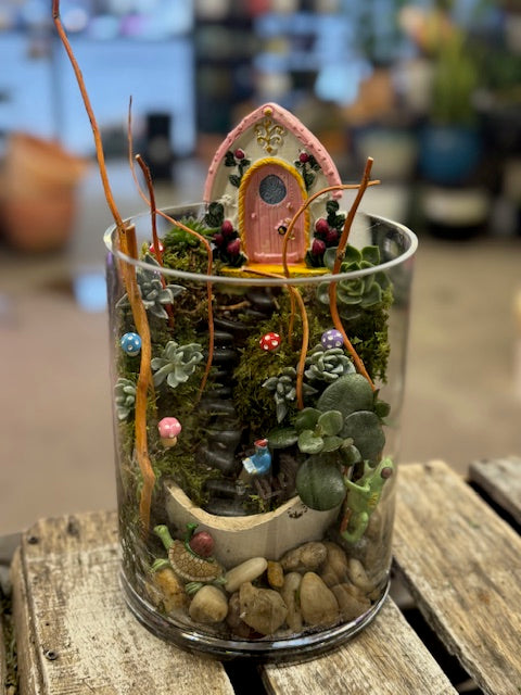 Story-Inspired Succulent Fairy Terrarium