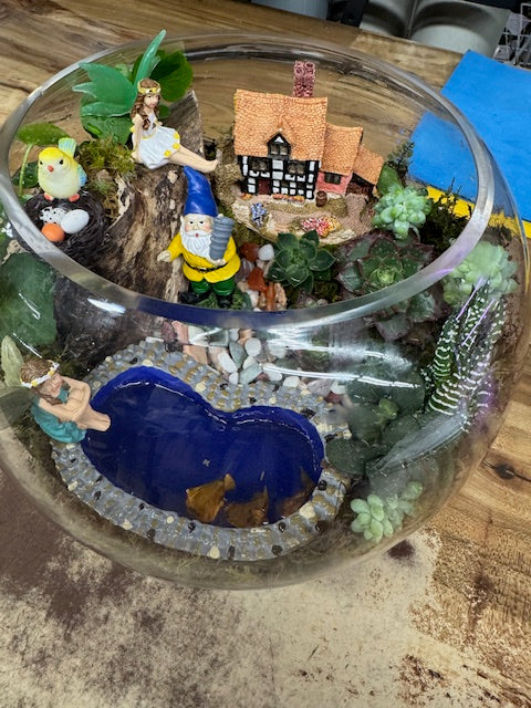 Pondside Dreams Fairy Garden