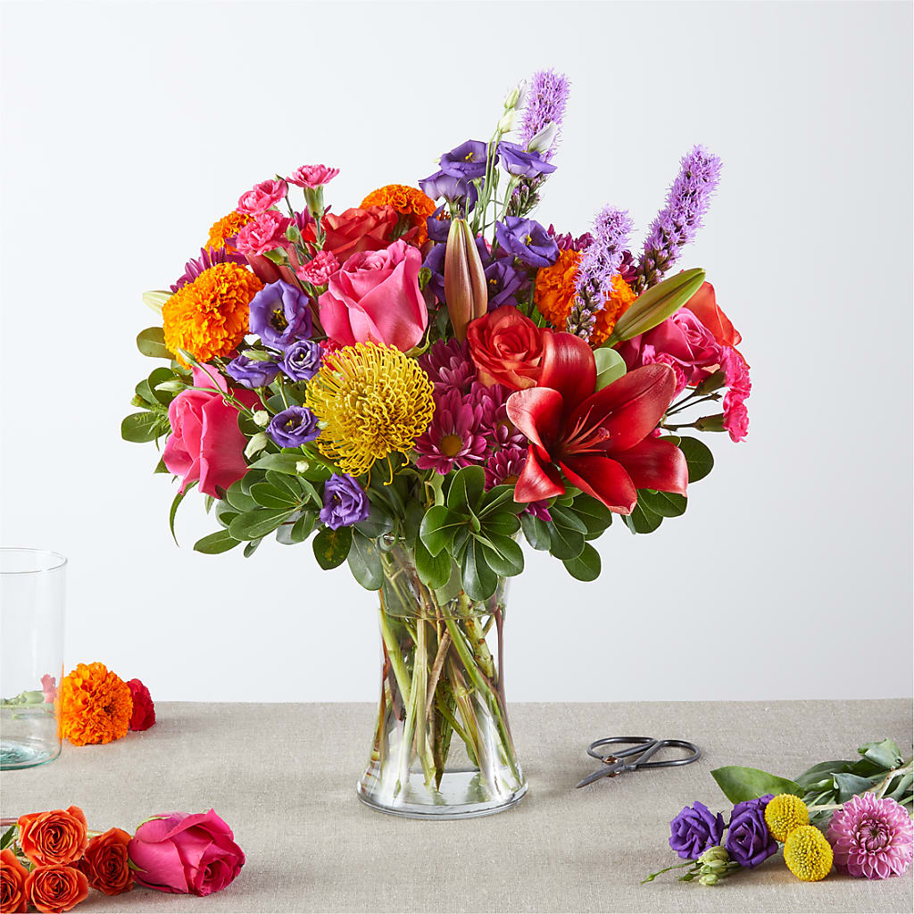 Feast of Color – A Florist Original – WARD'S FLORIST AND GREENHOUSE, Beverly MA