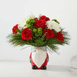 Ho Ho Gnome Bouquet – WARD'S FLORIST AND GREENHOUSE, Beverly MA