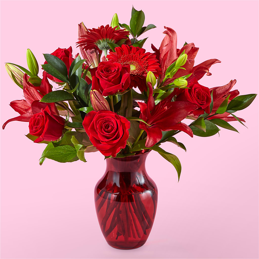 Burnin' Love Bouquet – WARD'S FLORIST AND GREENHOUSE, Beverly MA