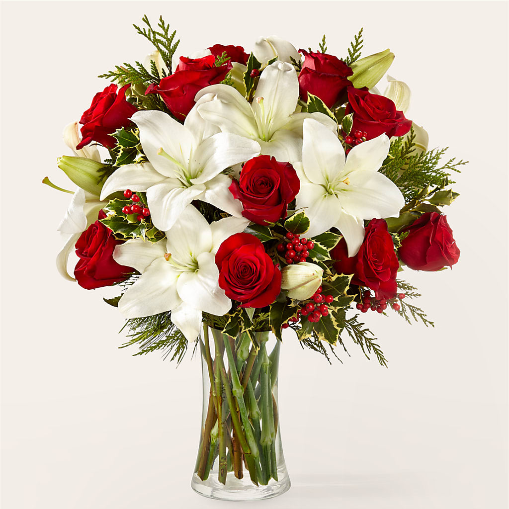 Sparkling Snowflakes Bouquet – WARD'S FLORIST AND GREENHOUSE, Beverly MA