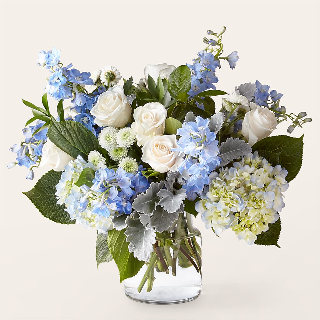 Clear Skies Bouquet – WARD'S FLORIST AND GREENHOUSE, Beverly MA