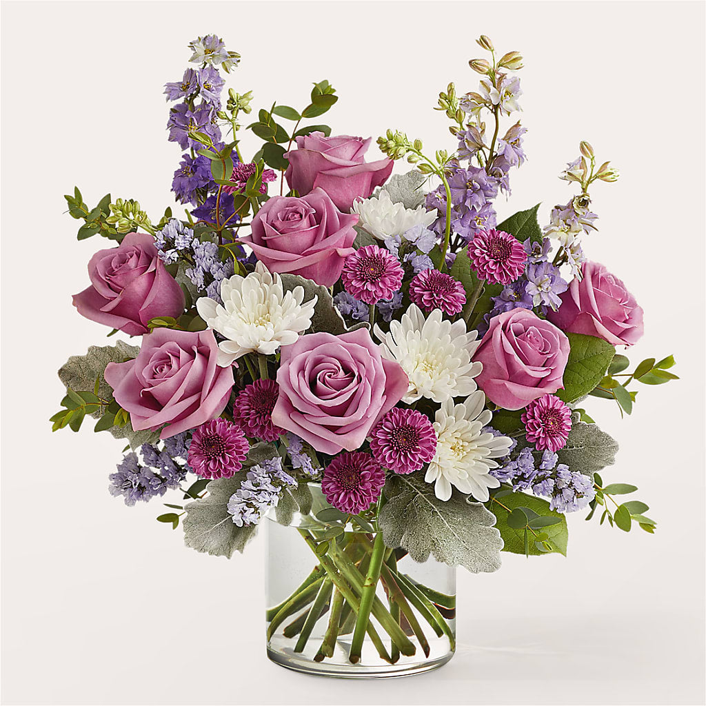 Violet Frost Bouquet – WARD'S FLORIST AND GREENHOUSE, Beverly MA