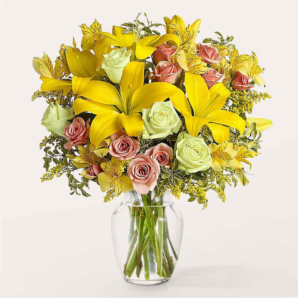 Sunburst Bouquet – WARD'S FLORIST AND GREENHOUSE, Beverly MA