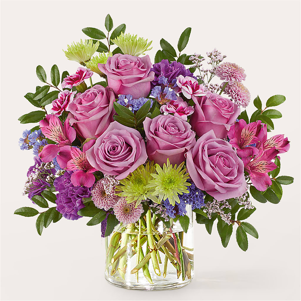 Glass Half Full Bouquet – WARD'S FLORIST AND GREENHOUSE, Beverly MA