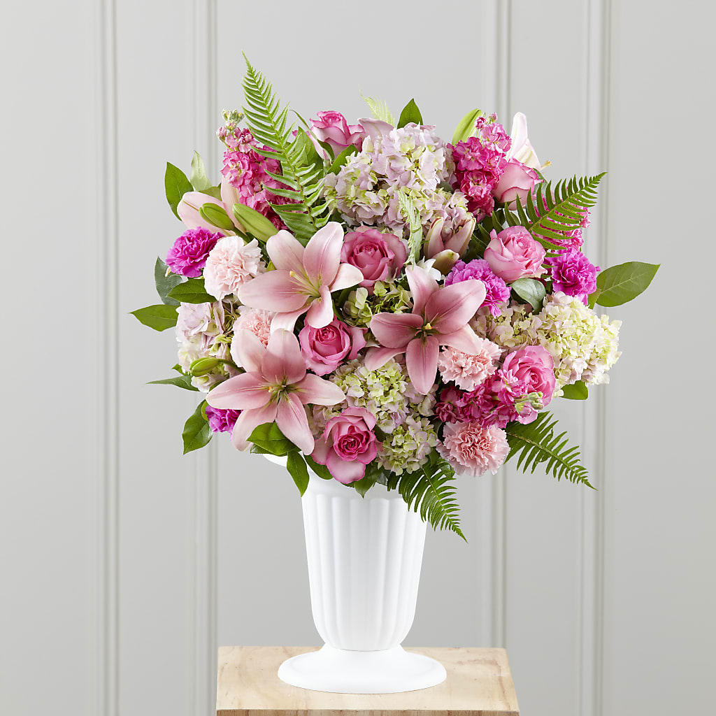 Never-Ending Love Arrangement – WARD'S FLORIST AND GREENHOUSE, Beverly MA