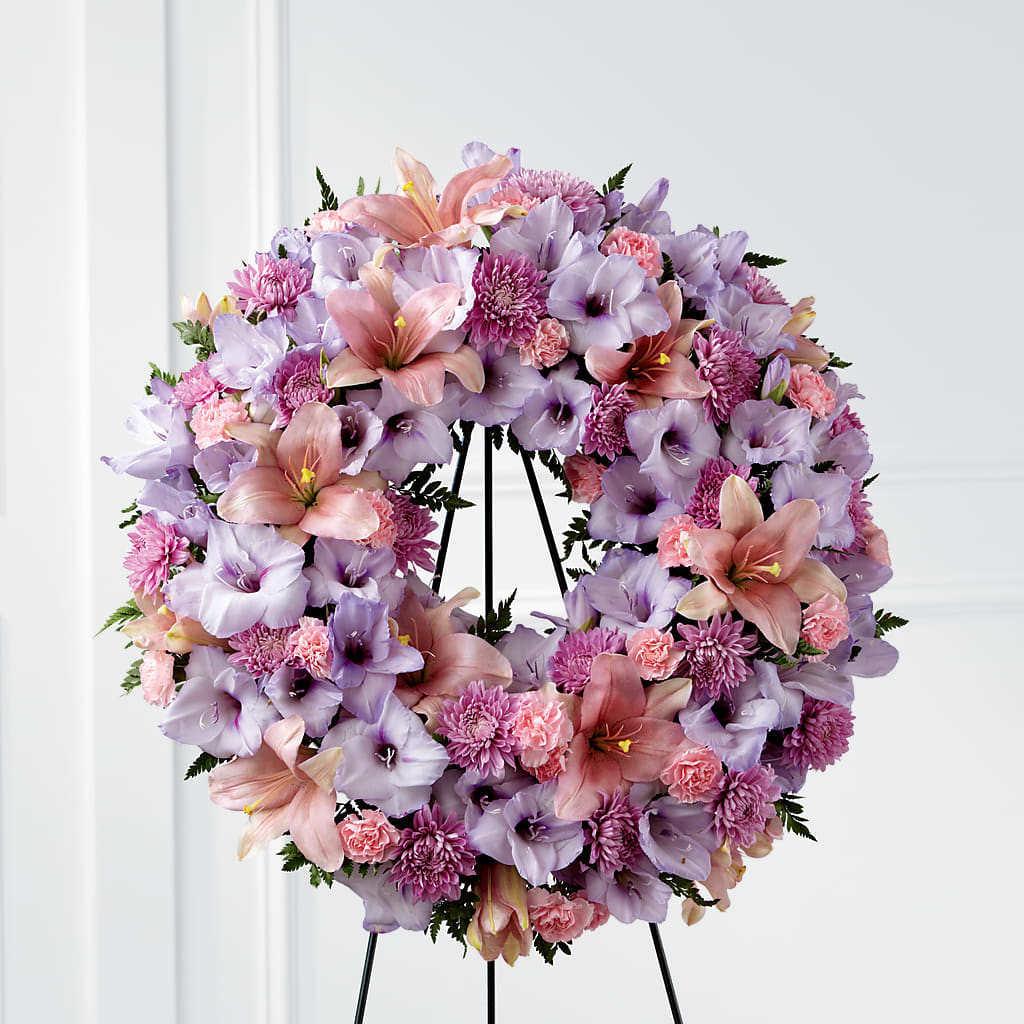 Beloved Friend Wreath – WARD'S FLORIST AND GREENHOUSE, Beverly MA