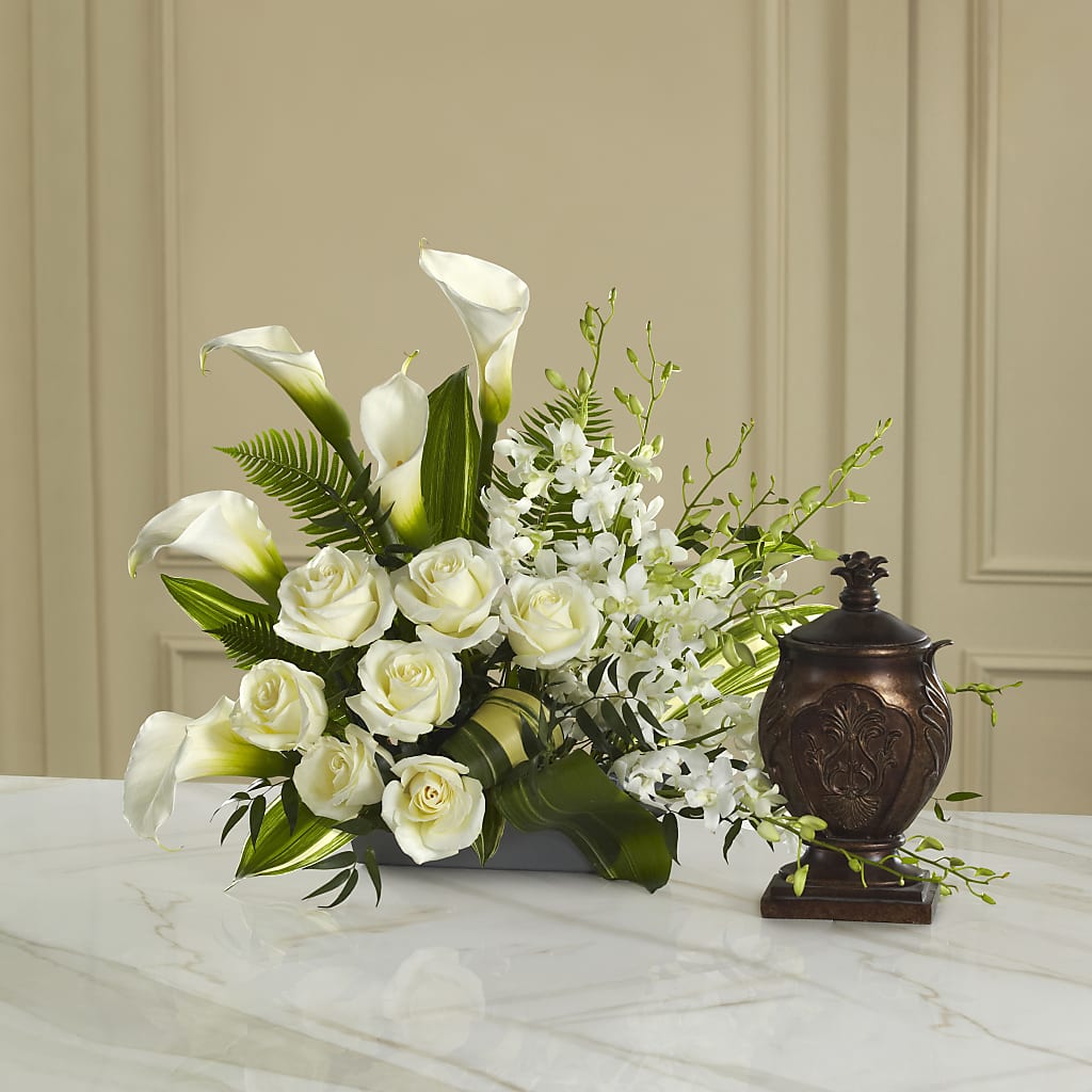 At Peace Arrangement – WARD'S FLORIST AND GREENHOUSE, Beverly MA
