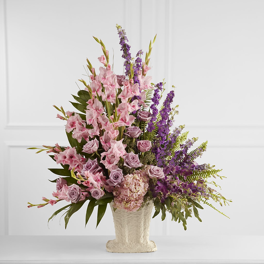Flowing Garden Arrangement – WARD'S FLORIST AND GREENHOUSE, Beverly MA