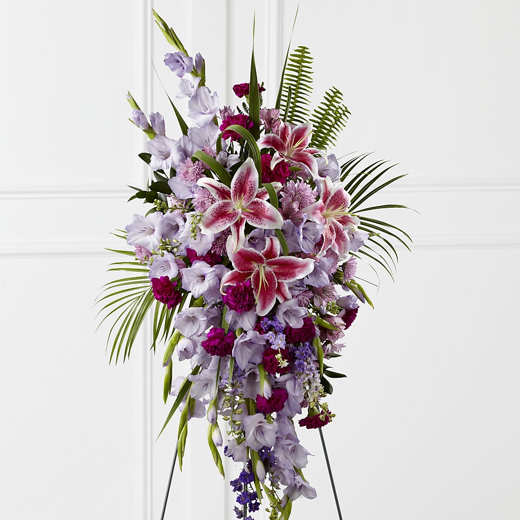 Tender Touch Standing Spray – WARD'S FLORIST AND GREENHOUSE, Beverly MA