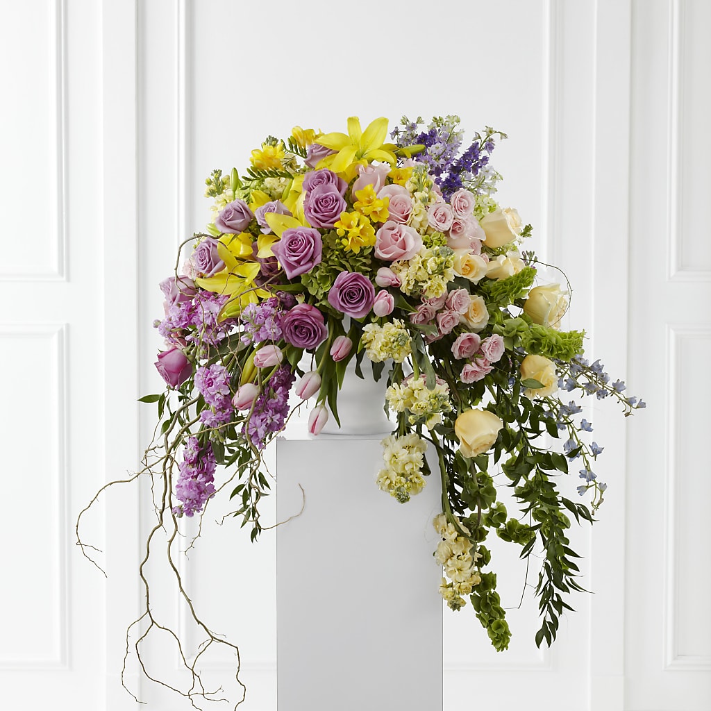 Display of Affection Arrangement – WARD'S FLORIST AND GREENHOUSE, Beverly MA