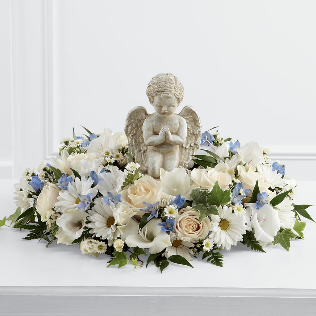 Little Angel Ring of Flowers – WARD'S FLORIST AND GREENHOUSE, Beverly MA