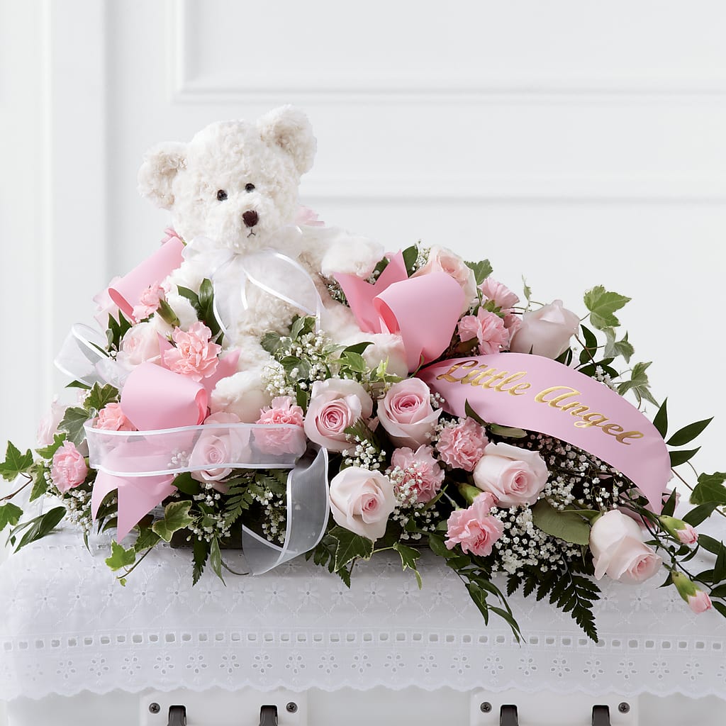 Touch of Sympathy Casket Spray – WARD'S FLORIST AND GREENHOUSE, Beverly MA
