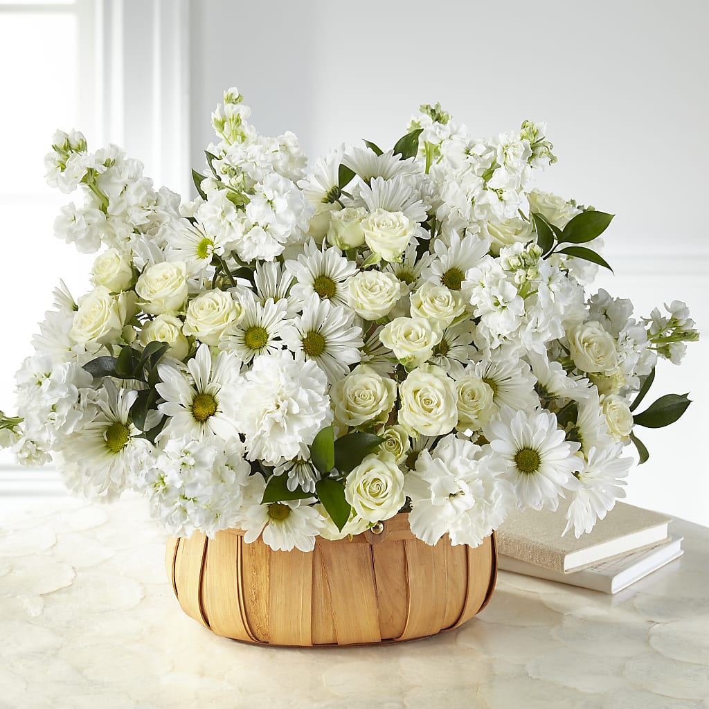 Graceful Garden Basket – WARD'S FLORIST AND GREENHOUSE, Beverly MA