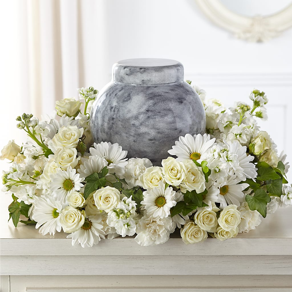 Timeless Tribute Cremation Adornment – WARD'S FLORIST AND GREENHOUSE, Beverly MA