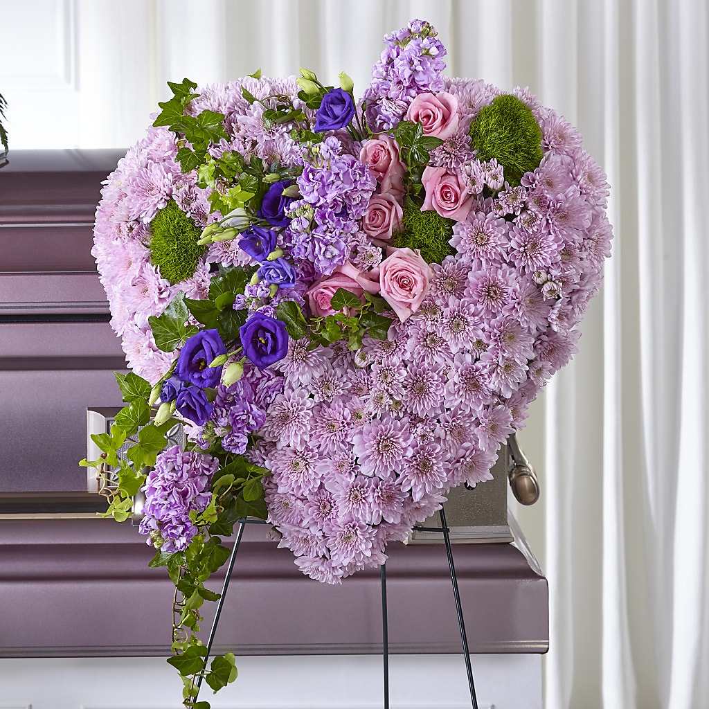 Treasured Love Standing Heart – WARD'S FLORIST AND GREENHOUSE, Beverly MA