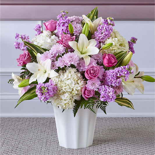 Heaven Sent Floor Basket – WARD'S FLORIST AND GREENHOUSE, Beverly MA