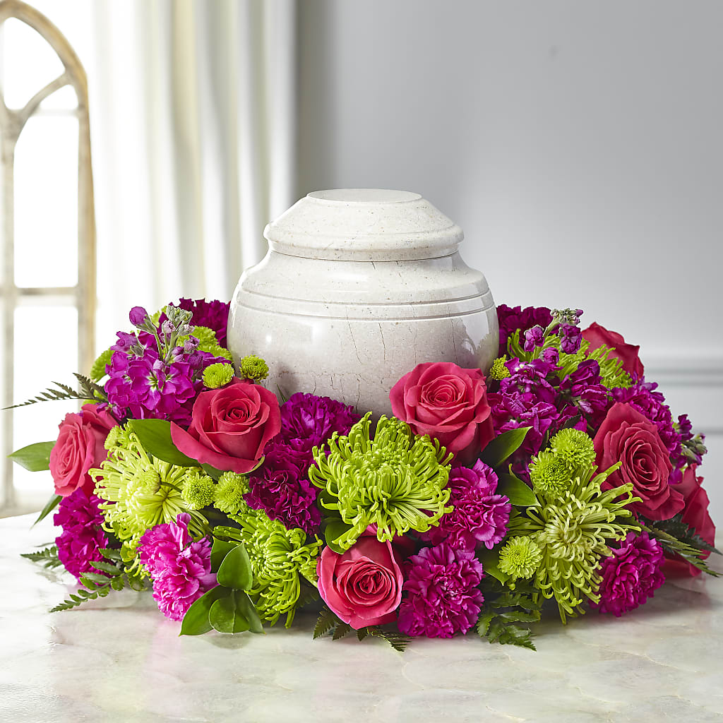 Hopeful Blessings Cremation Adornment – WARD'S FLORIST AND GREENHOUSE, Beverly MA