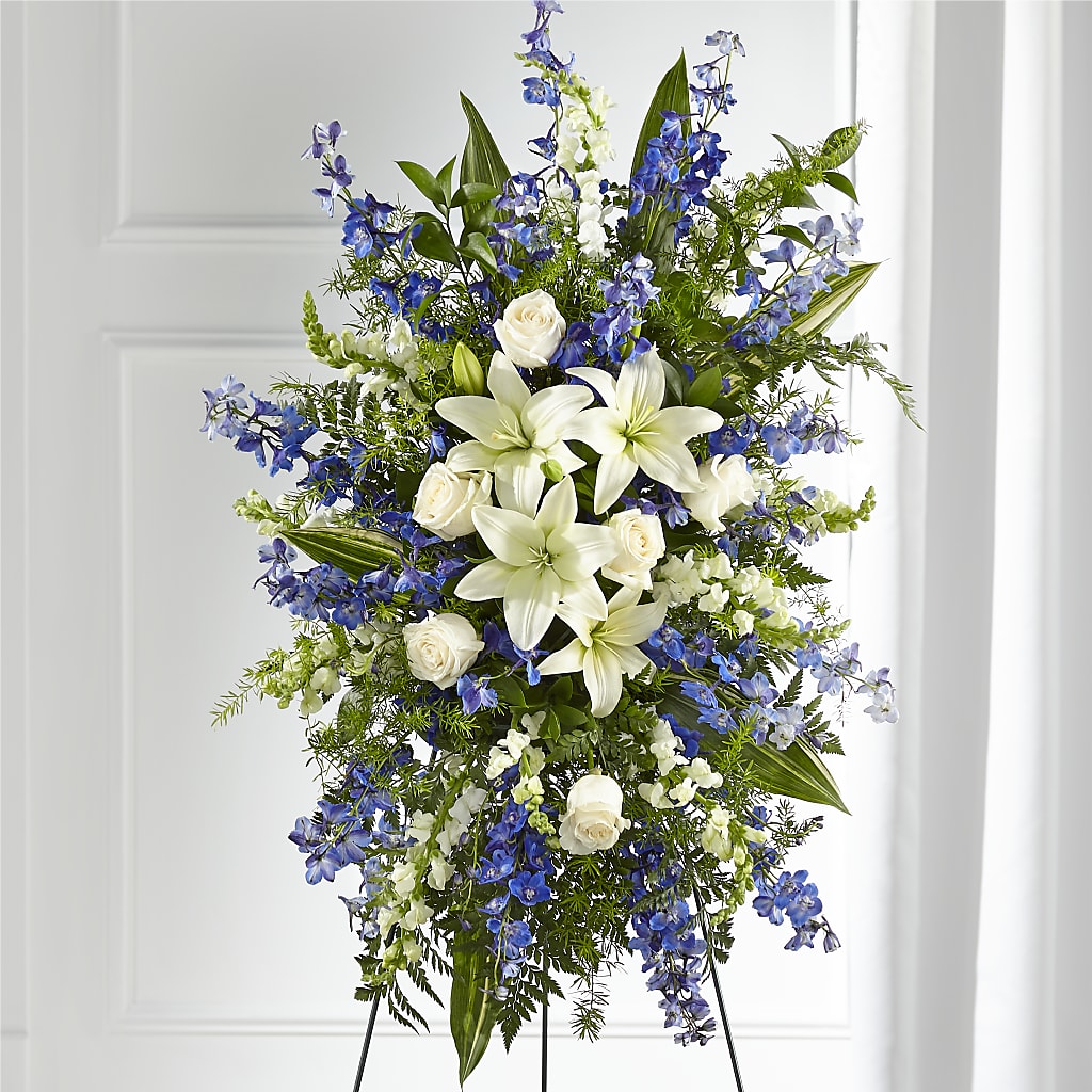 Faithful Friend Standing Spray – WARD'S FLORIST AND GREENHOUSE, Beverly MA