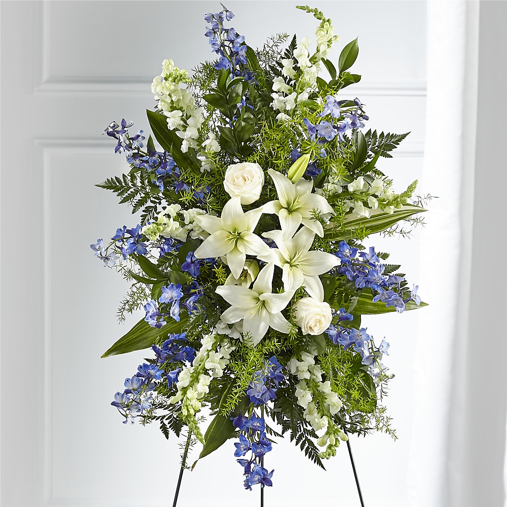 Faithful Friend Standing Spray – WARD'S FLORIST AND GREENHOUSE, Beverly MA
