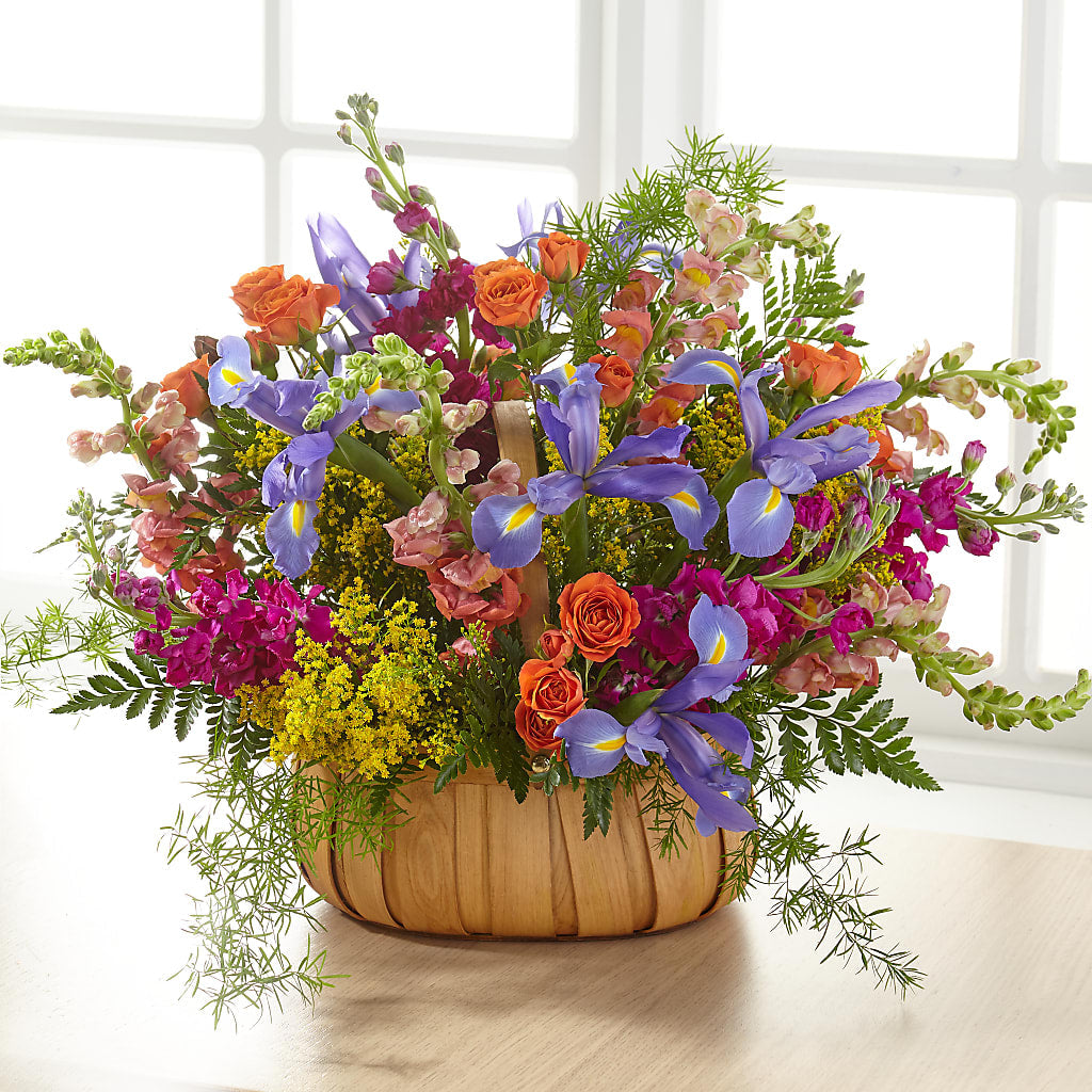 Garden of Life Basket – WARD'S FLORIST AND GREENHOUSE, Beverly MA