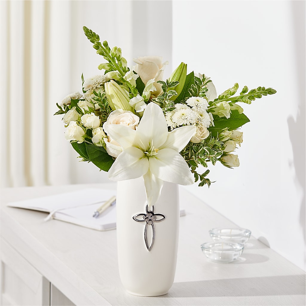 With Grace Bouquet – WARD'S FLORIST AND GREENHOUSE, Beverly MA