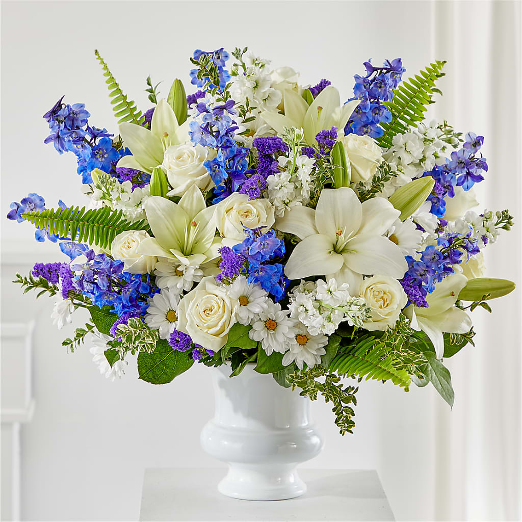 Expressions of Hope Urn Arrangement – WARD'S FLORIST AND GREENHOUSE, Beverly MA