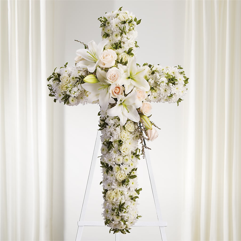 Spiritual Guidance Standing Spray – WARD'S FLORIST AND GREENHOUSE, Beverly MA