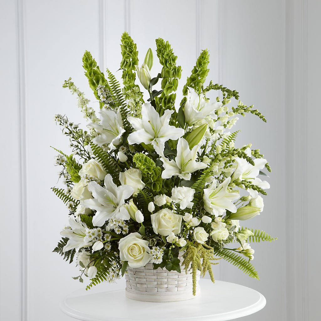 In Our Thoughts Arrangement – WARD'S FLORIST AND GREENHOUSE, Beverly MA