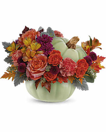 Sage Harvest Bouquet – WARD'S FLORIST AND GREENHOUSE, Beverly MA