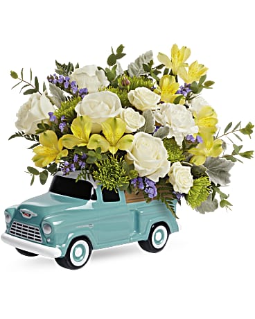 Chevy Truck Blossoms – WARD'S FLORIST AND GREENHOUSE, Beverly MA