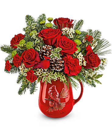 Festive Flight Bouquet – WARD'S FLORIST AND GREENHOUSE, Beverly MA