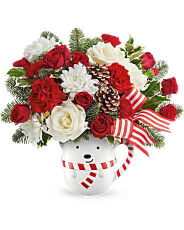 Send a Hug Snowman – WARD'S FLORIST AND GREENHOUSE, Beverly MA