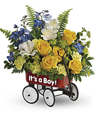Sweet Little Wagon – WARD'S FLORIST AND GREENHOUSE, Beverly MA