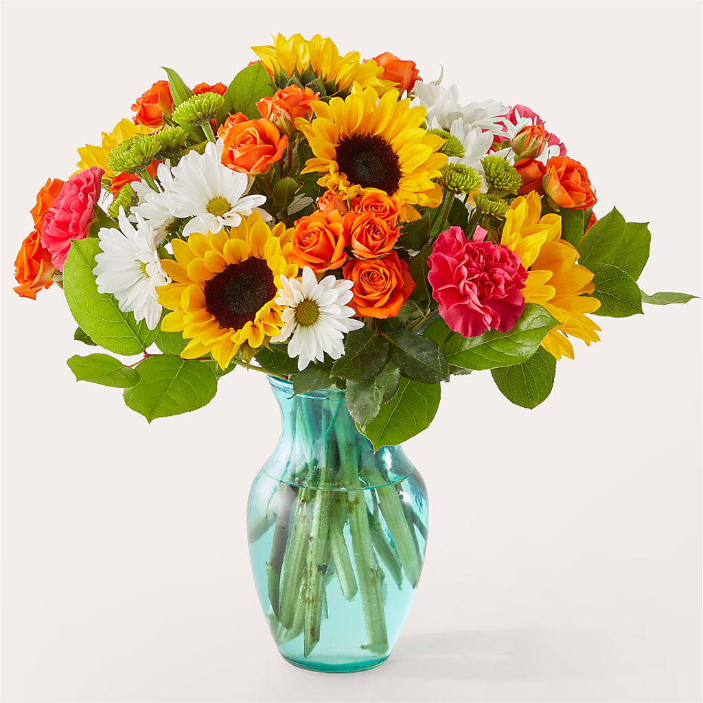 Sun-drenched Blooms Bouquet – WARD'S FLORIST AND GREENHOUSE, Beverly MA
