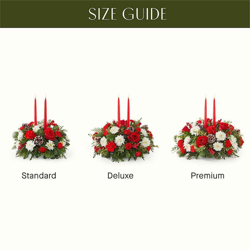 Holiday Soiree Centerpiece – WARD'S FLORIST AND GREENHOUSE, Beverly MA