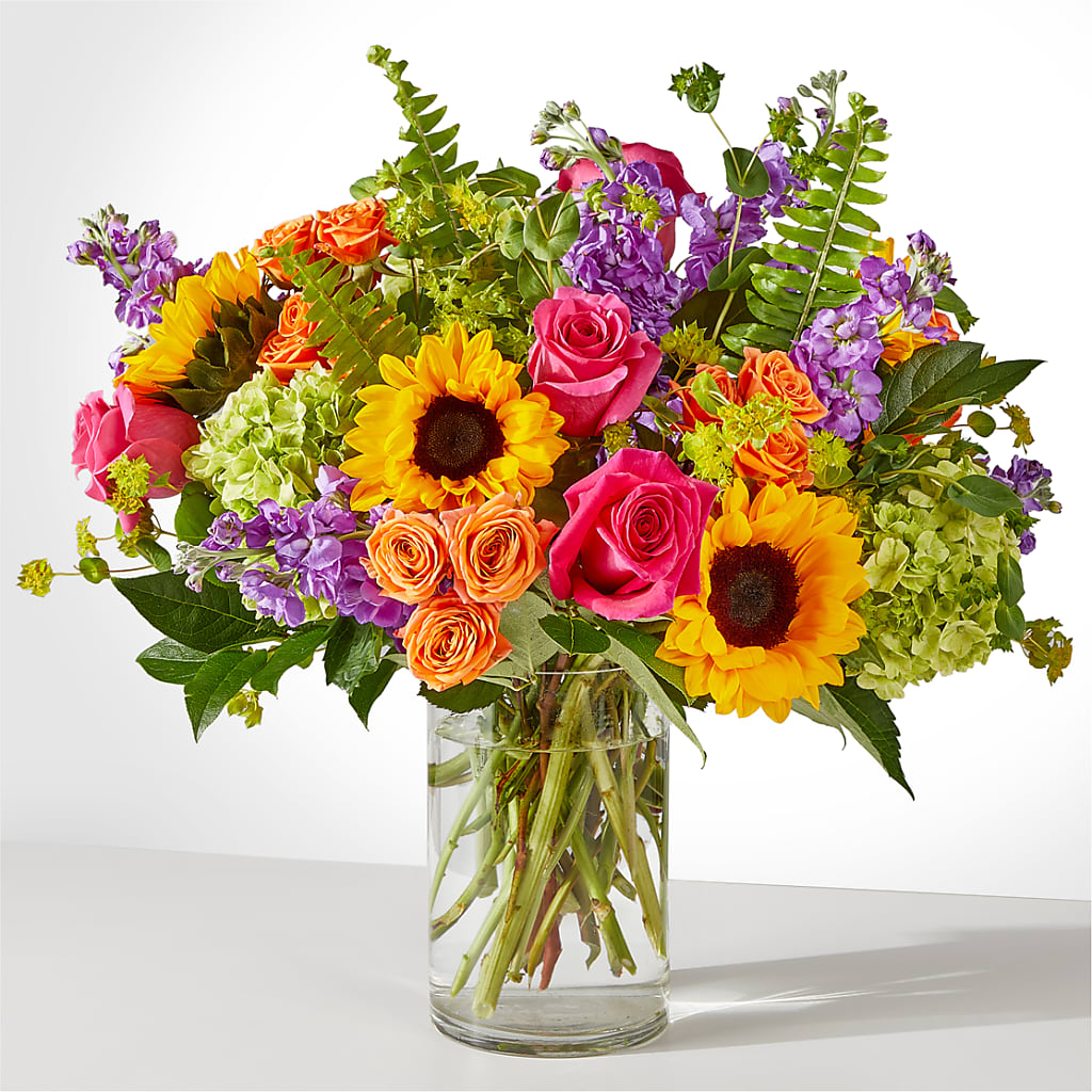 Vibrant Greetings Bouquet – WARD'S FLORIST AND GREENHOUSE, Beverly MA