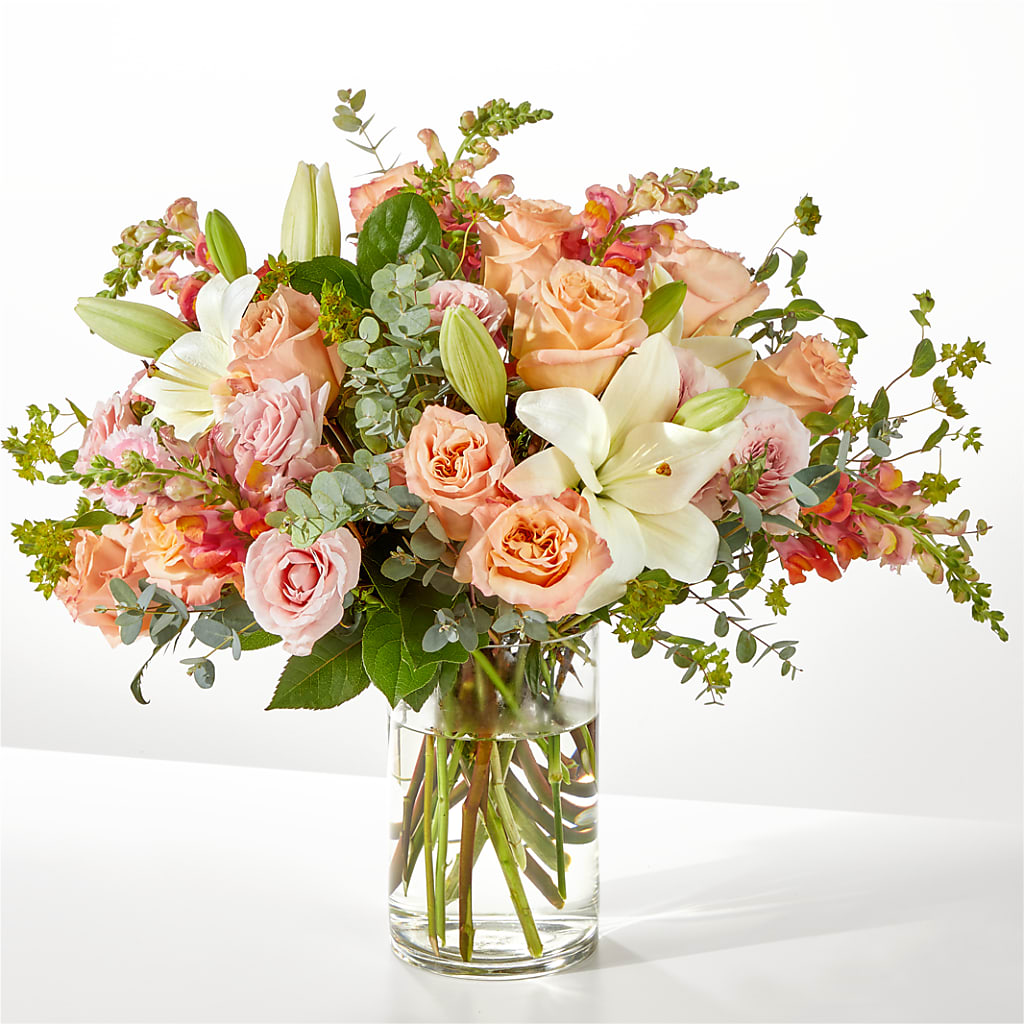 Grapefruit Splash Bouquet – WARD'S FLORIST AND GREENHOUSE, Beverly MA