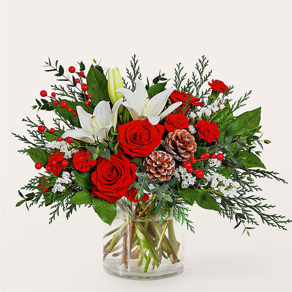 Best in Snow Bouquet – WARD'S FLORIST AND GREENHOUSE, Beverly MA