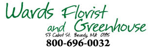 Same Day Delivery in Beverly, MA - Ward's Florist and Greenhouse